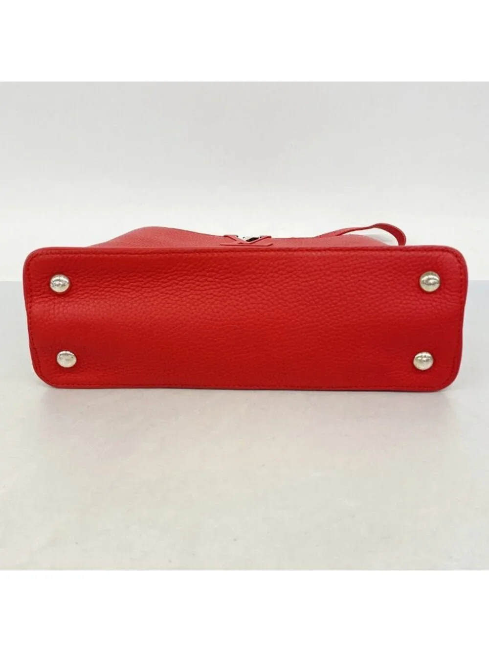Louis Vuitton Handbag Taurillon Capucines PM Ruby 2-Way